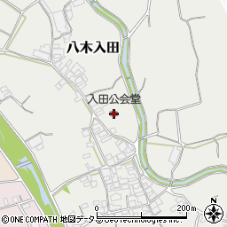 兵庫県南あわじ市八木入田239周辺の地図