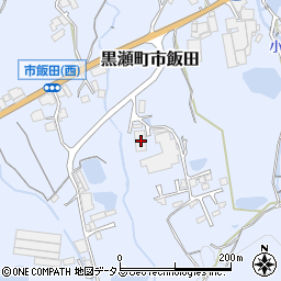 広島県東広島市黒瀬町市飯田175周辺の地図