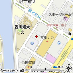 香川県綾歌郡宇多津町浜二番丁17周辺の地図