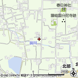 香川県高松市国分寺町新居2362-3周辺の地図