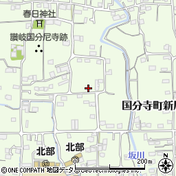 香川県高松市国分寺町新居2455-2周辺の地図