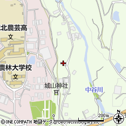 和歌山県伊都郡かつらぎ町中飯降591周辺の地図