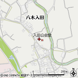 兵庫県南あわじ市八木入田238周辺の地図