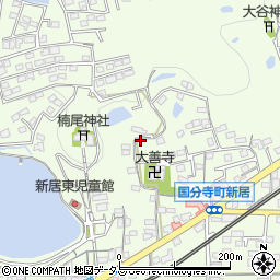 香川県高松市国分寺町新居3375-7周辺の地図