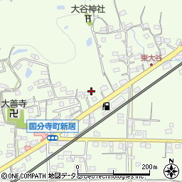 香川県高松市国分寺町新居3693周辺の地図