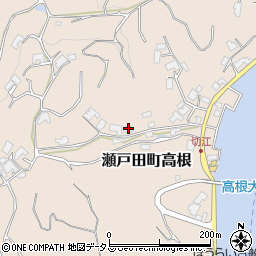 広島県尾道市瀬戸田町高根885周辺の地図