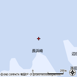 長浜崎周辺の地図