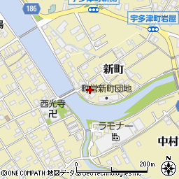 香川県綾歌郡宇多津町新町3593周辺の地図