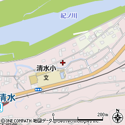 和歌山県橋本市清水20周辺の地図