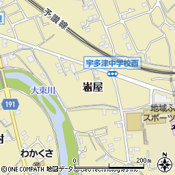 香川県綾歌郡宇多津町岩屋周辺の地図