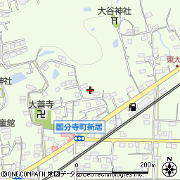 香川県高松市国分寺町新居3420周辺の地図