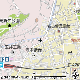和歌山県橋本市高野口町名倉1086周辺の地図
