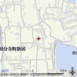 香川県高松市国分寺町新居3288-8周辺の地図