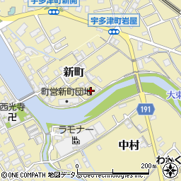 香川県綾歌郡宇多津町新町3585周辺の地図