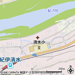 和歌山県橋本市清水38周辺の地図