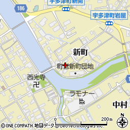 香川県綾歌郡宇多津町新町3594周辺の地図