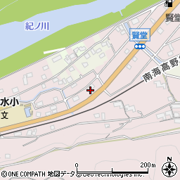 和歌山県橋本市賢堂1012周辺の地図