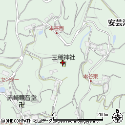 広島県東広島市安芸津町木谷4833周辺の地図
