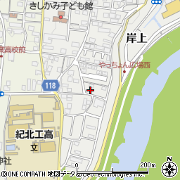 和歌山県橋本市岸上152-6周辺の地図