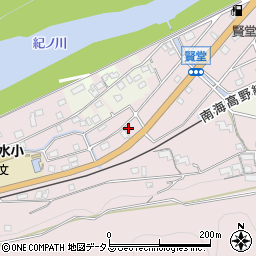 和歌山県橋本市賢堂1013周辺の地図