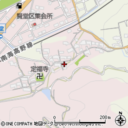 和歌山県橋本市賢堂218周辺の地図