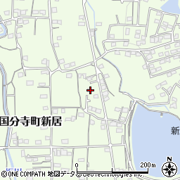 香川県高松市国分寺町新居3288-10周辺の地図