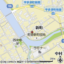 香川県綾歌郡宇多津町新町3597周辺の地図