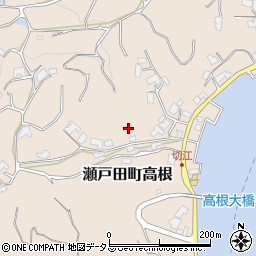 広島県尾道市瀬戸田町高根879周辺の地図