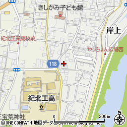 和歌山県橋本市岸上176-9周辺の地図