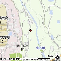 和歌山県伊都郡かつらぎ町中飯降563周辺の地図