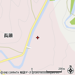 奈良県吉野郡黒滝村長瀬350周辺の地図