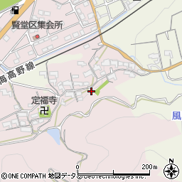 和歌山県橋本市賢堂219周辺の地図
