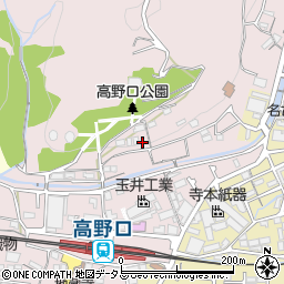 和歌山県橋本市高野口町名倉1131-5周辺の地図