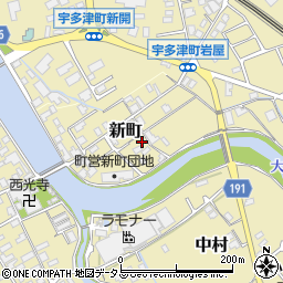 香川県綾歌郡宇多津町新町3584周辺の地図