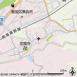 和歌山県橋本市賢堂217周辺の地図