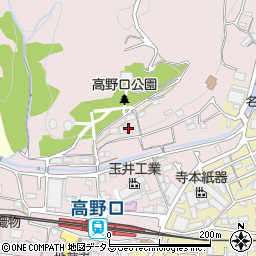和歌山県橋本市高野口町名倉1131-3周辺の地図