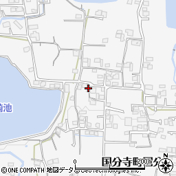 香川県高松市国分寺町国分2233-2周辺の地図