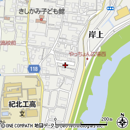 和歌山県橋本市岸上150周辺の地図