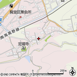 和歌山県橋本市賢堂214周辺の地図