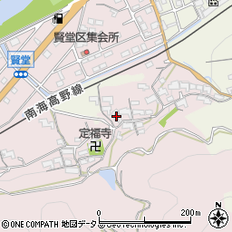 和歌山県橋本市賢堂197周辺の地図