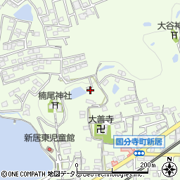 香川県高松市国分寺町新居3702-21周辺の地図