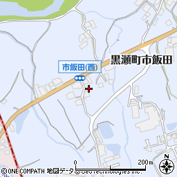 広島県東広島市黒瀬町市飯田191周辺の地図