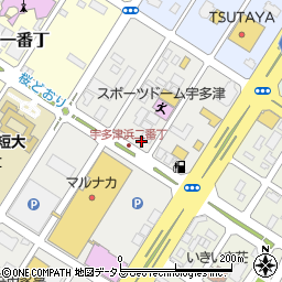 貸衣裳マリアージュコトブキ宇多津店周辺の地図