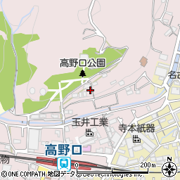 和歌山県橋本市高野口町名倉1142-4周辺の地図