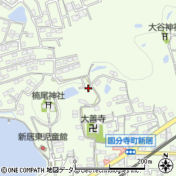 香川県高松市国分寺町新居3702-22周辺の地図