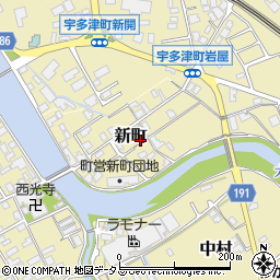 香川県綾歌郡宇多津町新町3606周辺の地図
