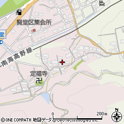 和歌山県橋本市賢堂215周辺の地図