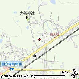 香川県高松市国分寺町新居3442-1周辺の地図