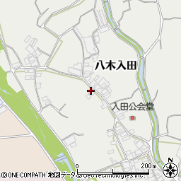 兵庫県南あわじ市八木入田132周辺の地図