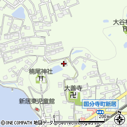 香川県高松市国分寺町新居3702-39周辺の地図